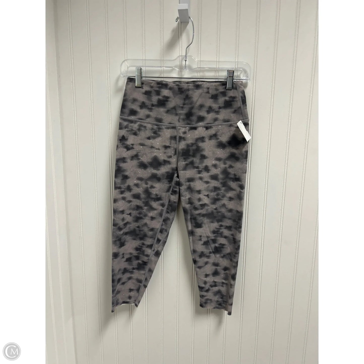 Athletic Leggings Capris By Varley In Grey, Size: M