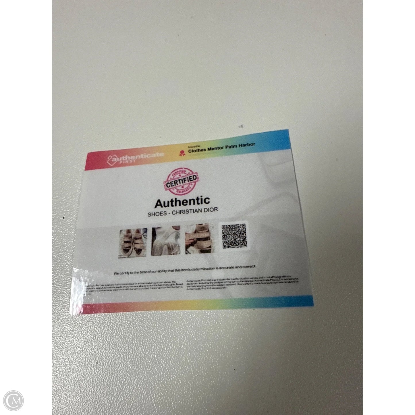 Shoes Luxury Designer By Dior In Beige, Size: 8.5