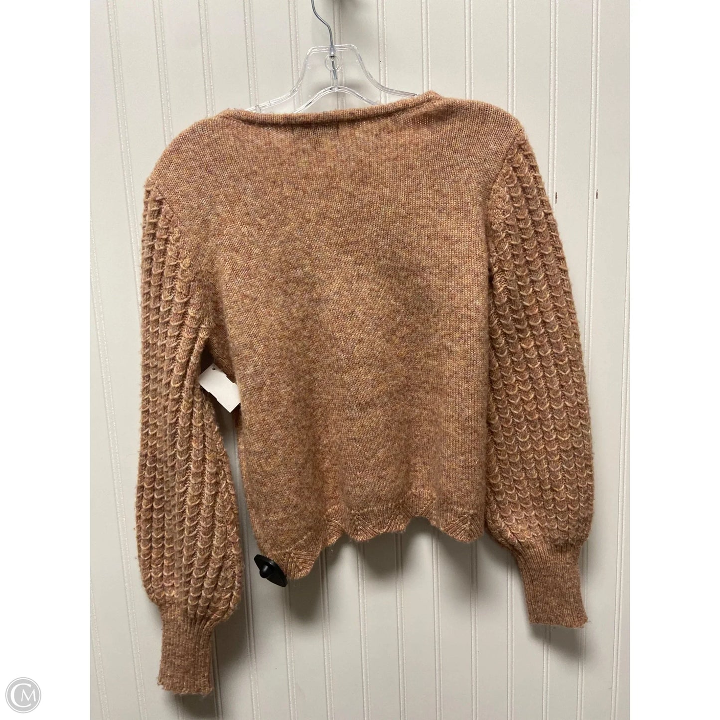 Sweater Designer By Frye In Orange, Size: S
