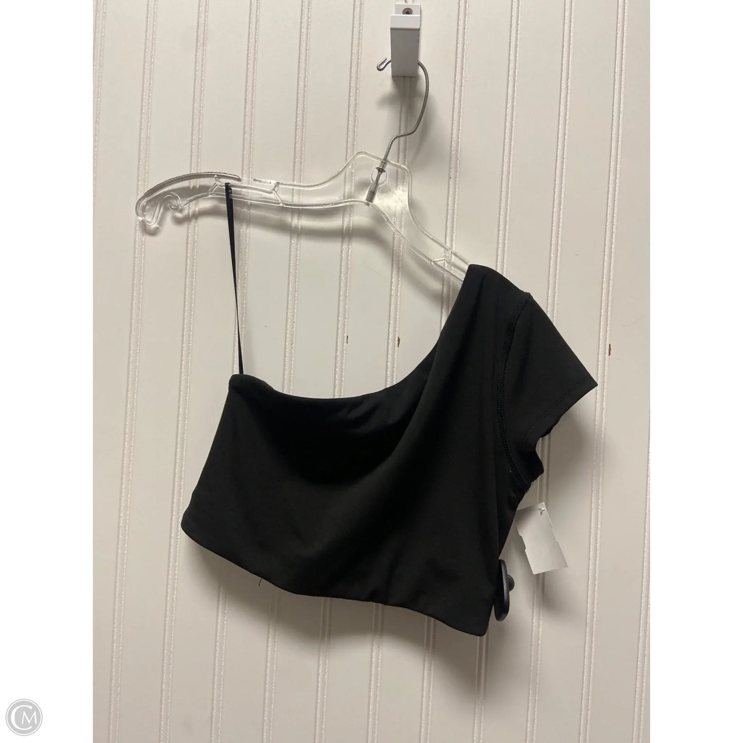 Athletic Top Short Sleeve By Clothes Mentor In Black, Size: S