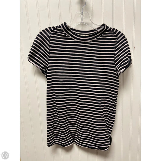 Top Short Sleeve Basic By We The Free In Striped Pattern, Size: L