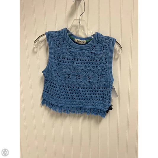 Top Sleeveless By Boden In Blue, Size: Xs