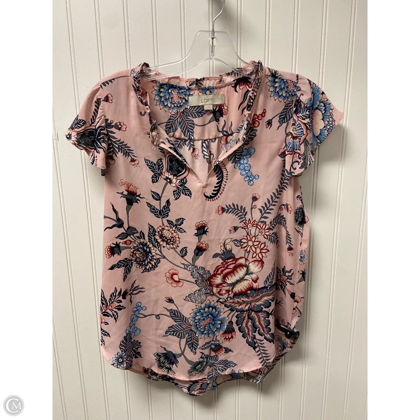 Top Sleeveless By Loft In Pink, Size: Xs