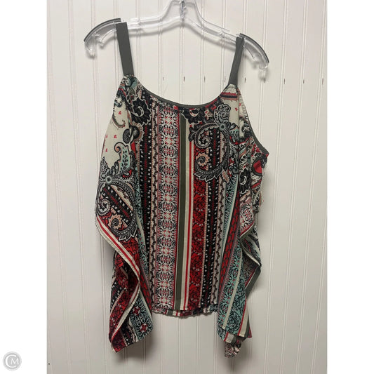 Top Short Sleeve By Clothes Mentor In Multi-colored, Size: 3x