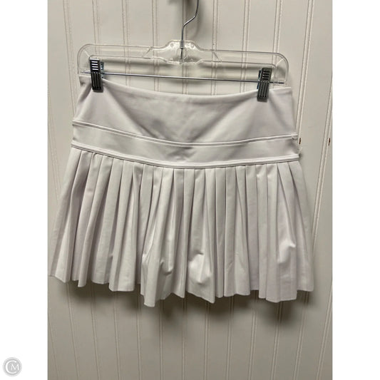 Athletic Skort By Yogalicious In White, Size: Xl