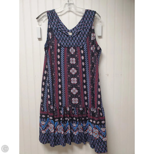 Dress Casual Short By Style And Company In Blue, Size: Lp
