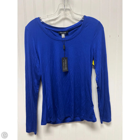 Top Long Sleeve Basic By Cable And Gauge In Blue, Size: Sp