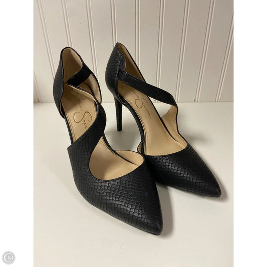 Shoes Heels Stiletto By Jessica Simpson In Black, Size: 8.5