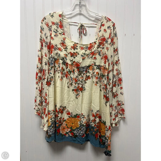 Dress Casual Short By Free People In Floral Print, Size: Xs