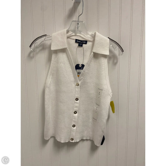Top Sleeveless By Nautica In White, Size: Sp