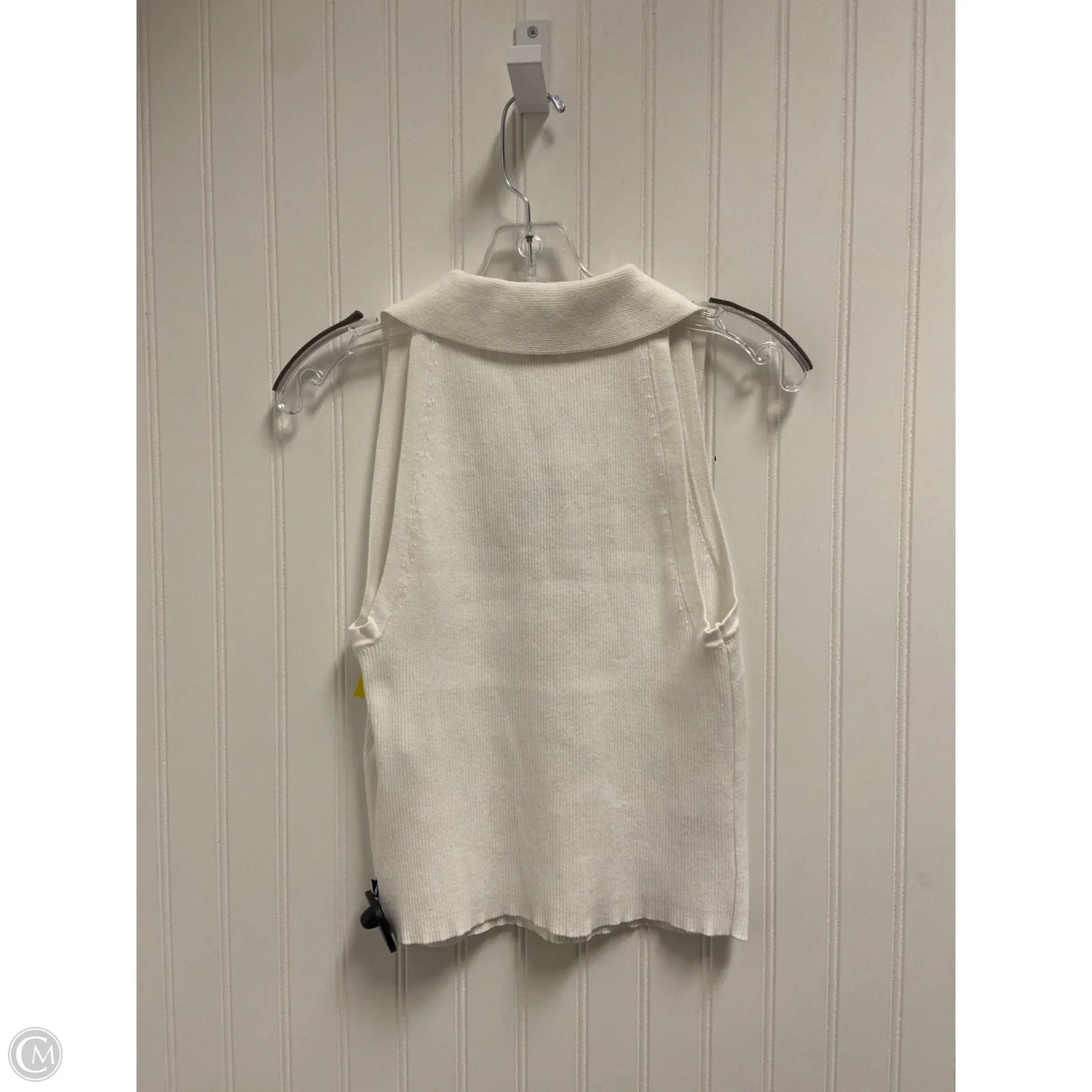 Top Sleeveless By Nautica In White, Size: Sp