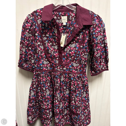 Dress Casual Short By Maeve In Purple, Size: M