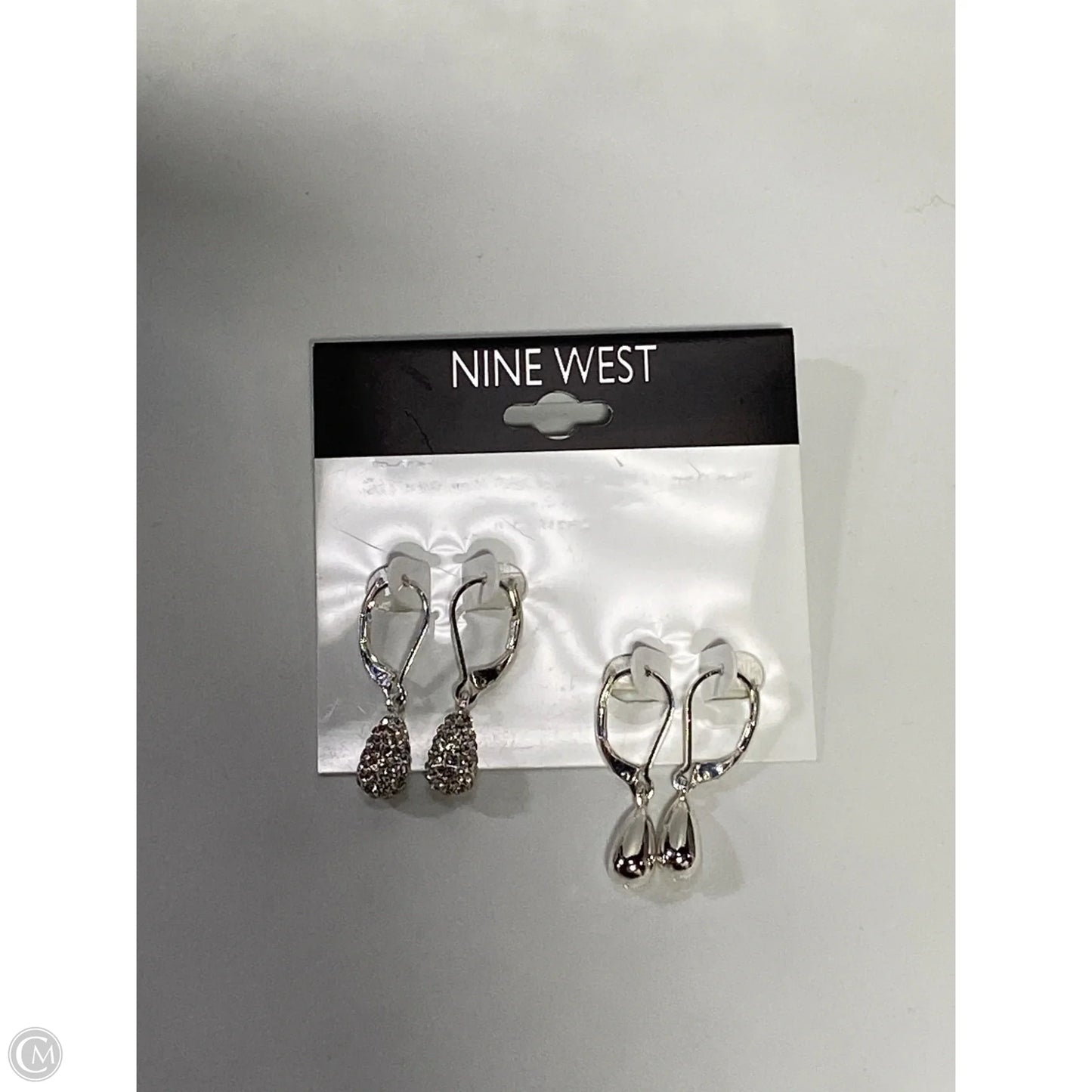 Earrings Dangle/drop By Nine West, Size: 02 Piece Set