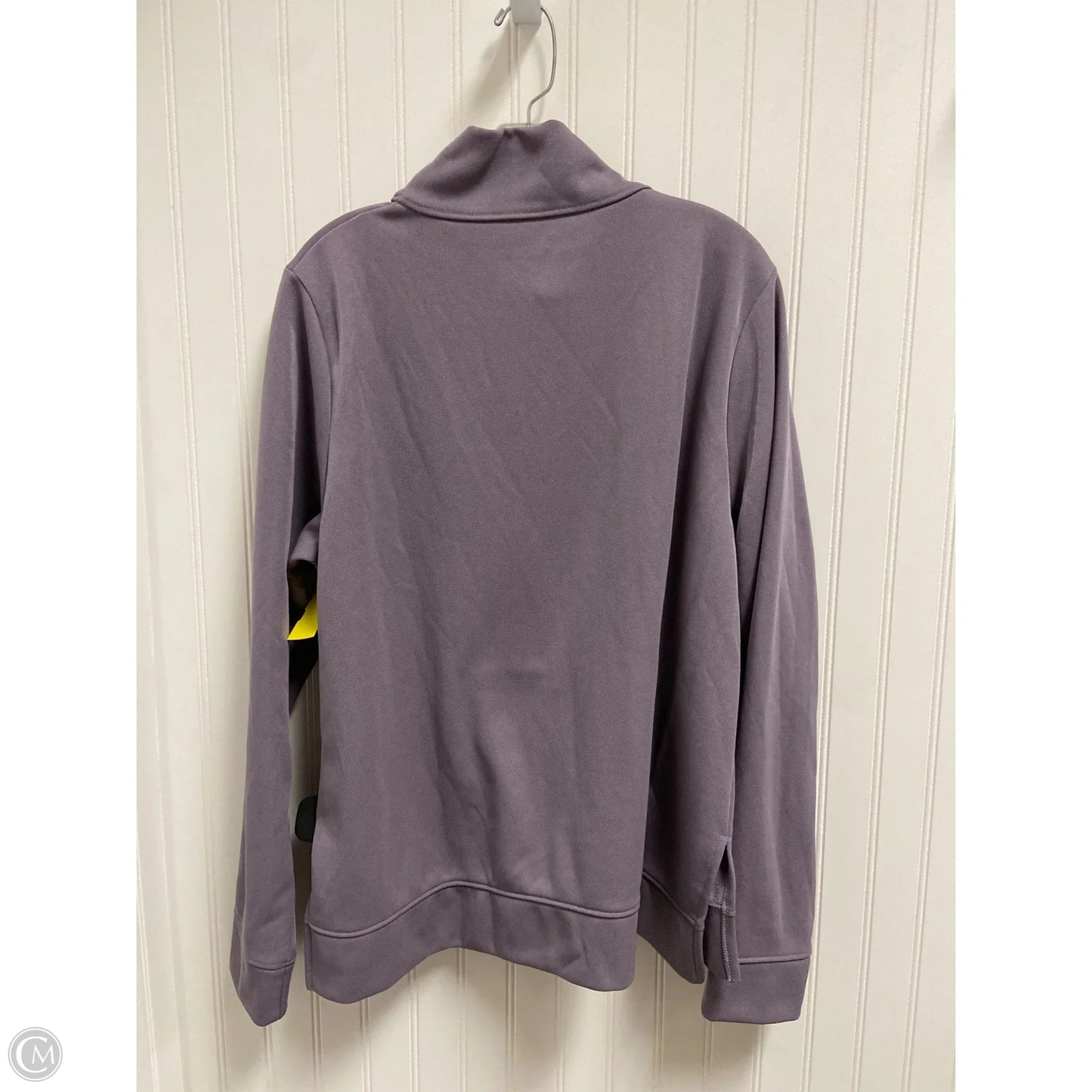 Athletic Sweatshirt Collar By Under Armour In Purple, Size: Xl