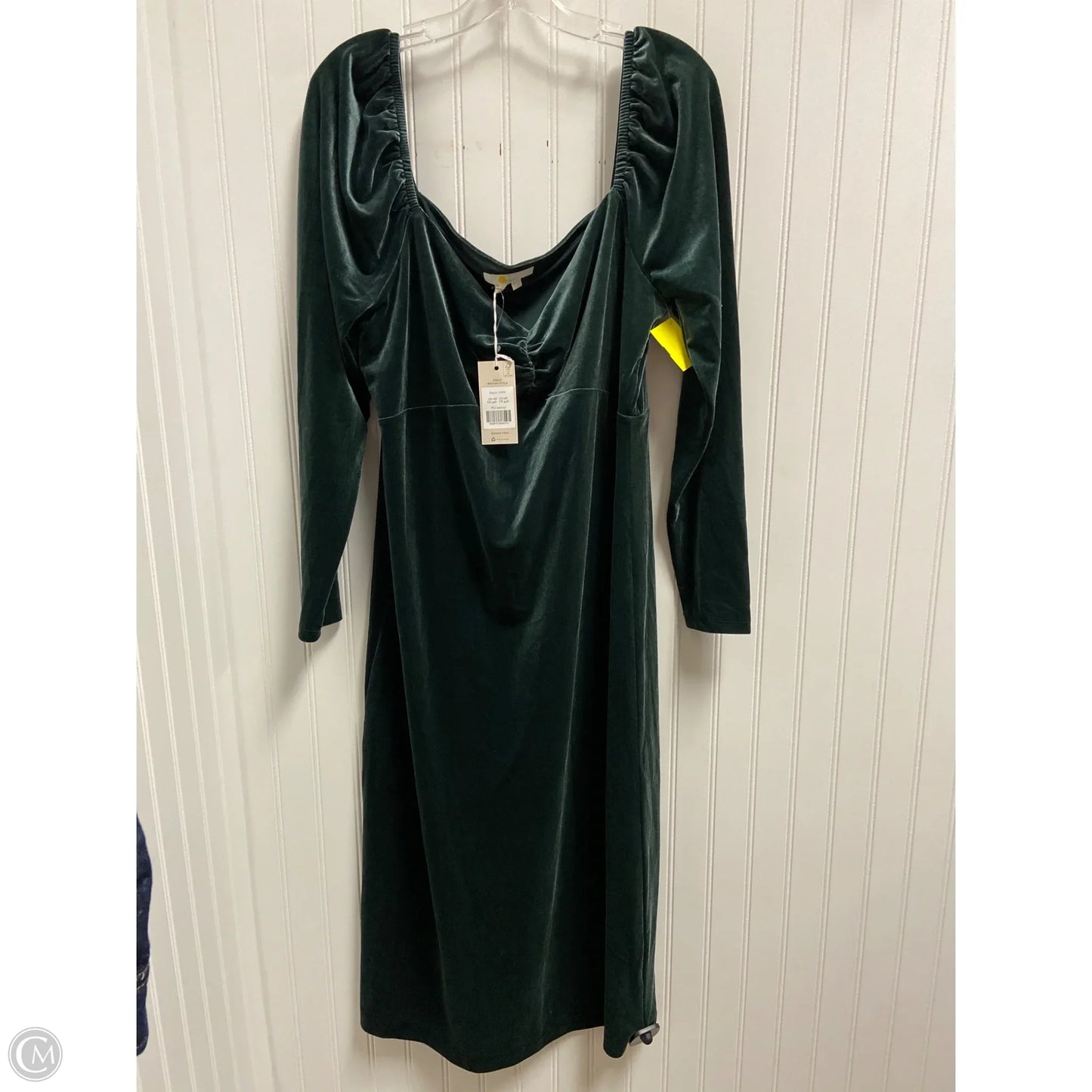 Dress Party Midi By Boden In Green, Size: L