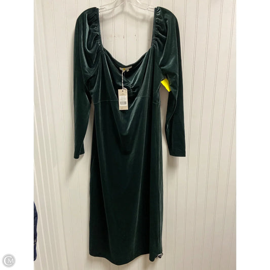 Dress Party Midi By Boden In Green, Size: L