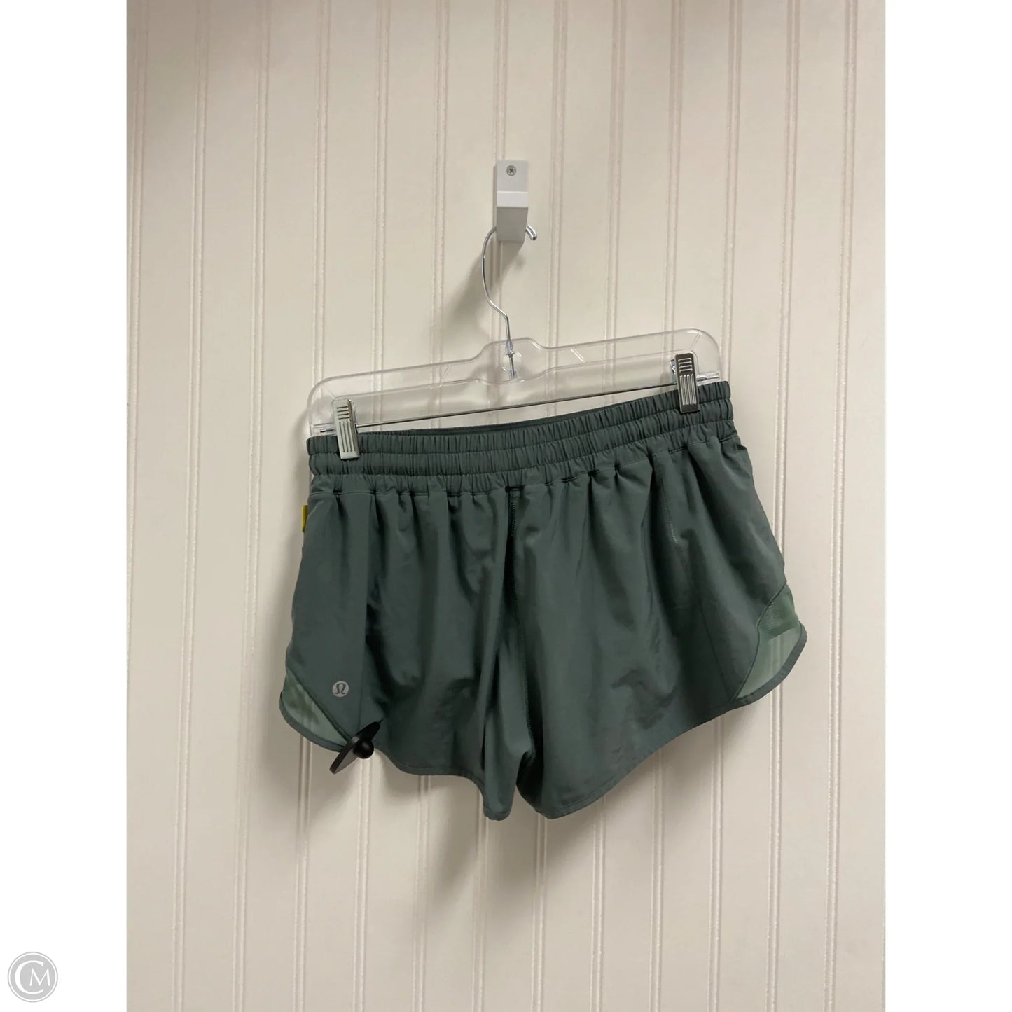 Athletic Shorts By Lululemon In Green, Size: M