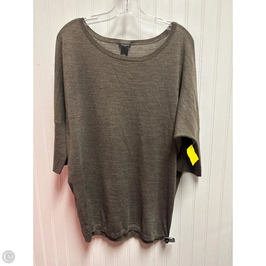 Sweater By Ann Taylor In Brown, Size: Xl