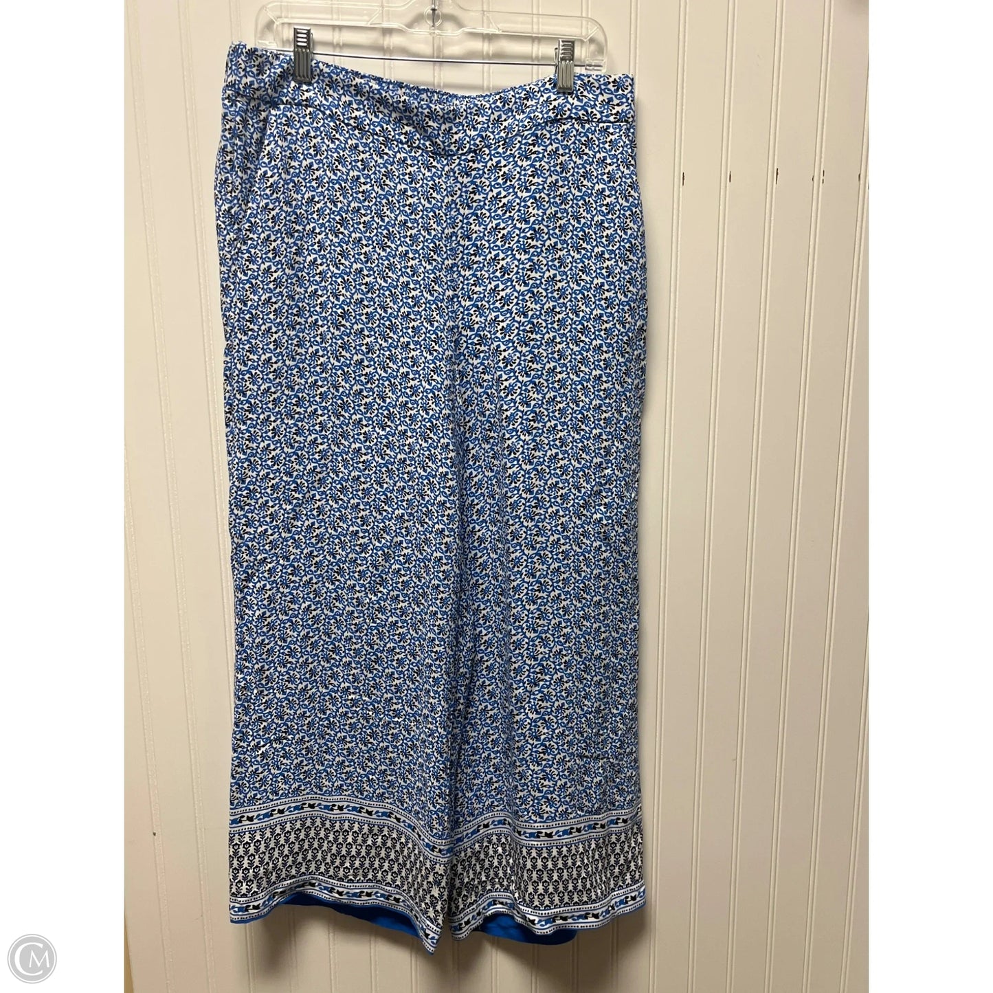 Pants Other By Loft In Blue & White, Size: L