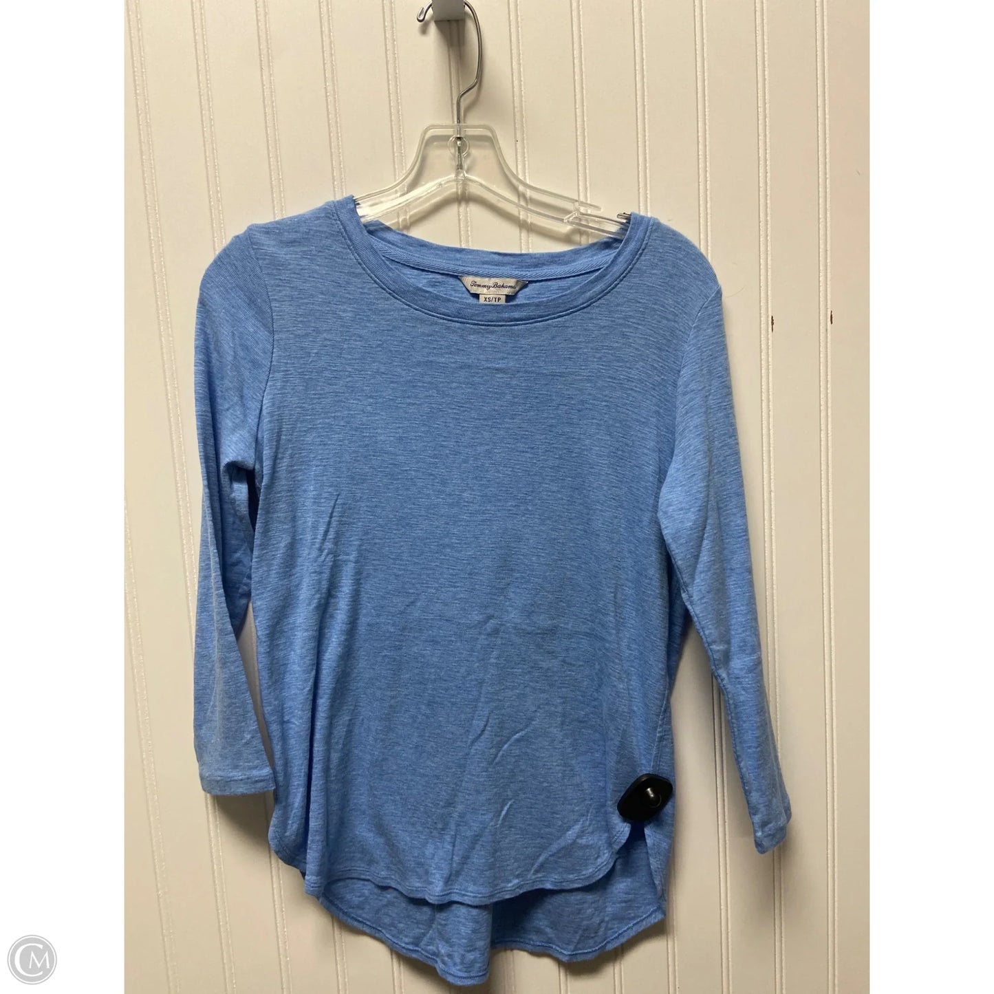 Top Long Sleeve By Tommy Bahama In Blue, Size: Xs