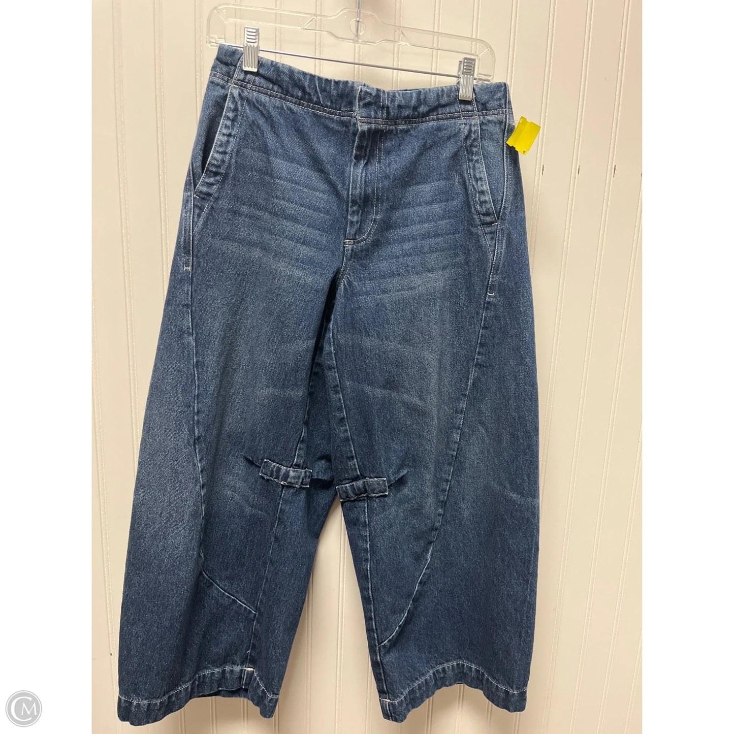 Jeans Wide Leg By Pilcro In Blue Denim, Size: 4