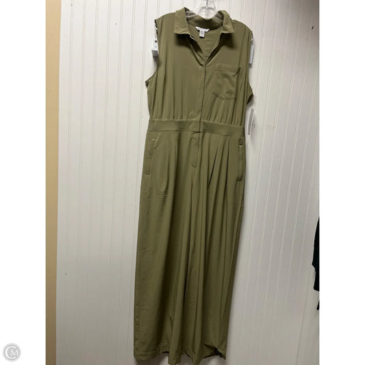 Jumpsuit By Athleta In Taupe, Size: 1x