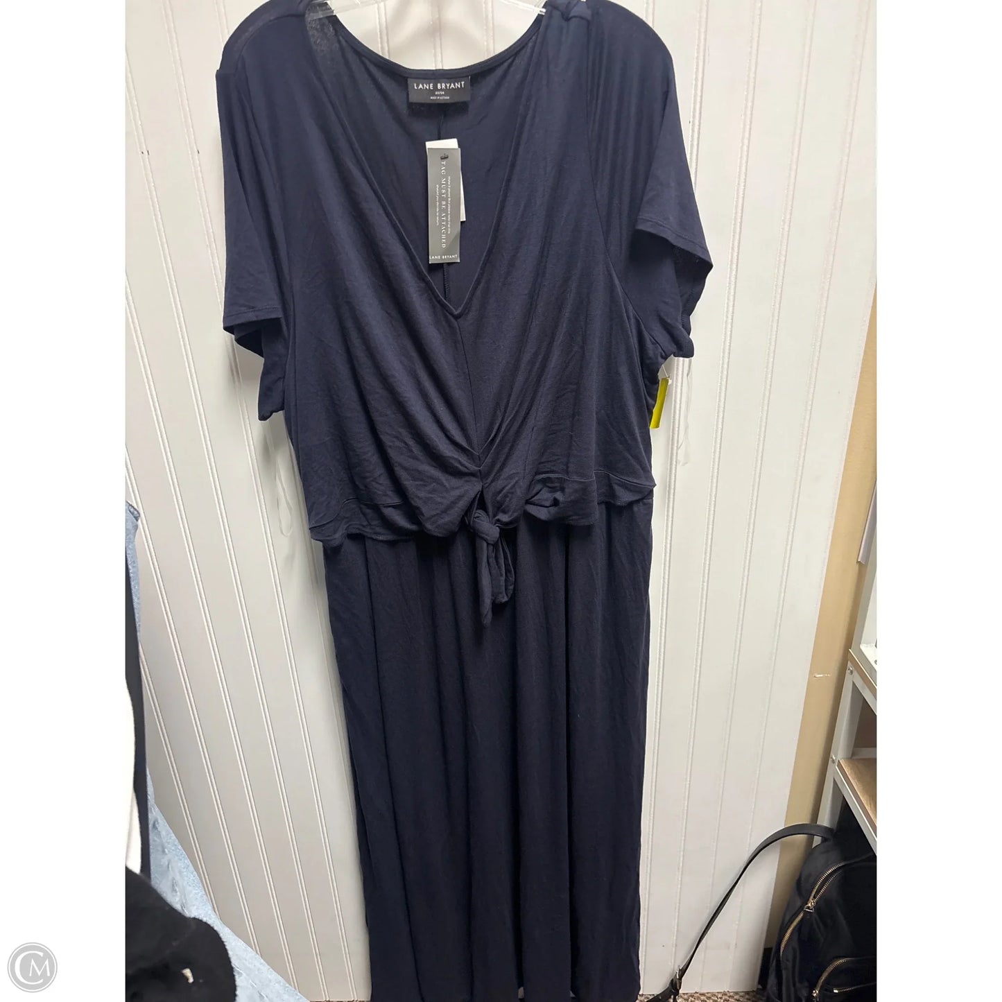 Dress Casual Maxi By Lane Bryant In Navy, Size: 3x
