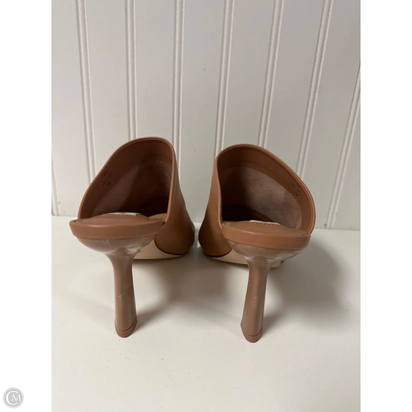 Sandals Heels Stiletto By Antonio Melani In Tan, Size: 7