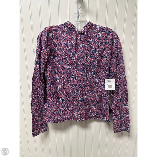 Athletic Sweatshirt Hoodie By Reel Legends In Purple, Size: S