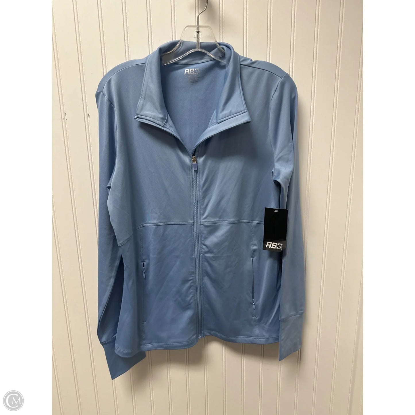 Athletic Jacket By Clothes Mentor In Blue, Size: M