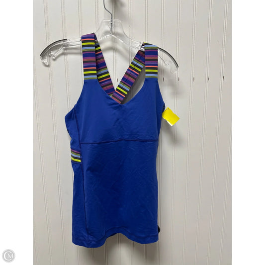 Athletic Tank Top By Lululemon In Blue, Size: M
