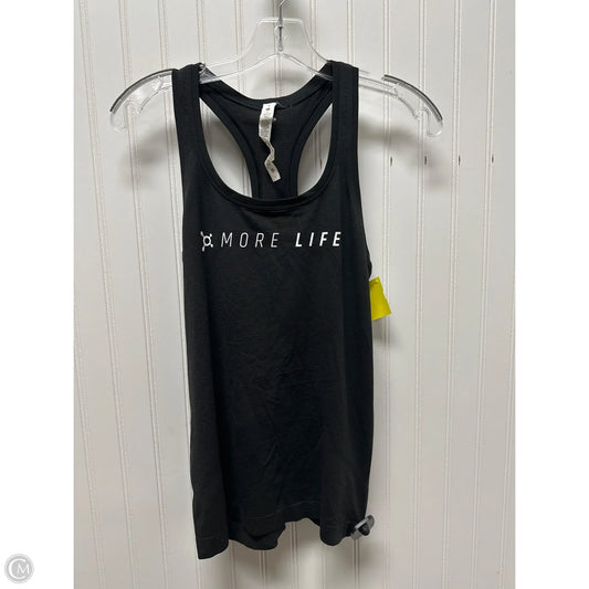 Athletic Tank Top By Lululemon In Black, Size: M