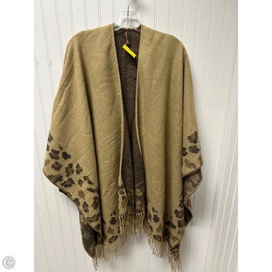 Shawl By Adrienne Vittadini In Animal Print, Size: Osfm