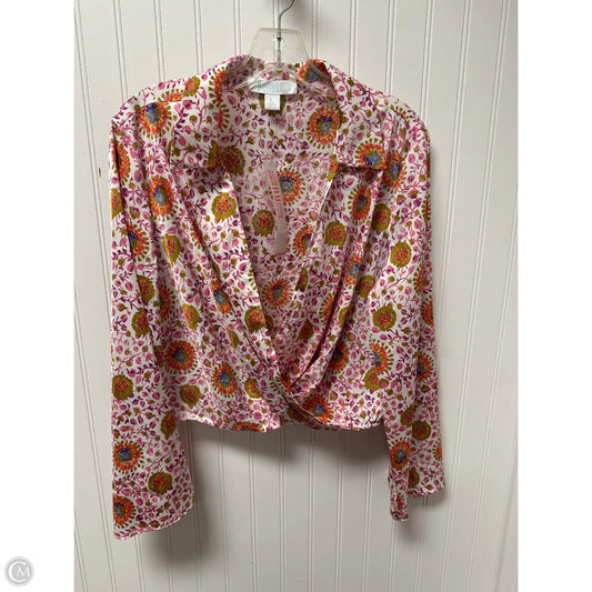Top Long Sleeve By Clothes Mentor In Multi-colored, Size: L