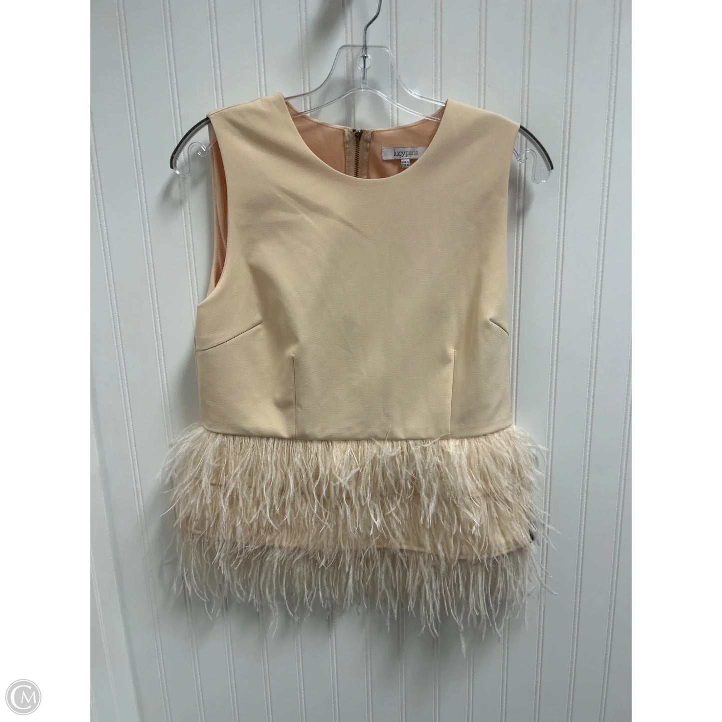 Top Sleeveless By Lucy Paris In Pink, Size: L