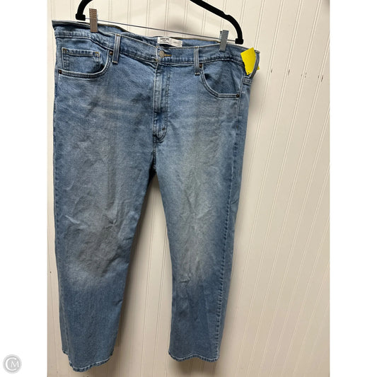 Jeans Boyfriend By Levis In Blue Denim, Size: 16