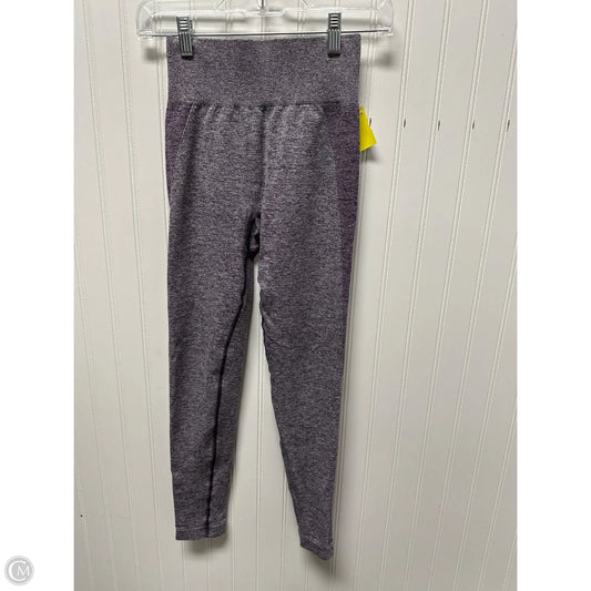 Athletic Leggings By Gym Shark In Purple, Size: S