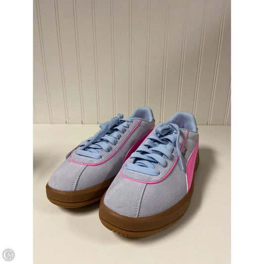 Shoes Sneakers By Puma In Blue & Pink, Size: 8.5