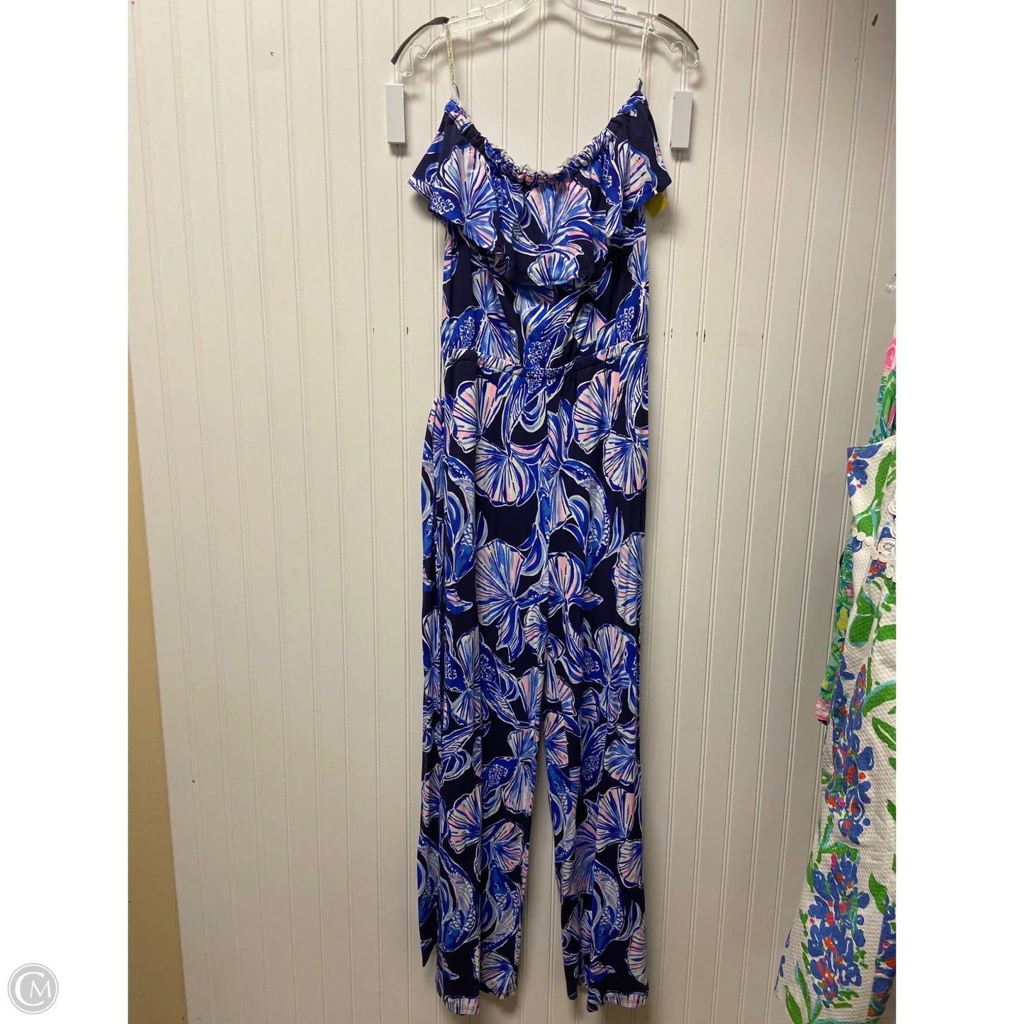Jumpsuit Designer By Lilly Pulitzer In Blue, Size: M