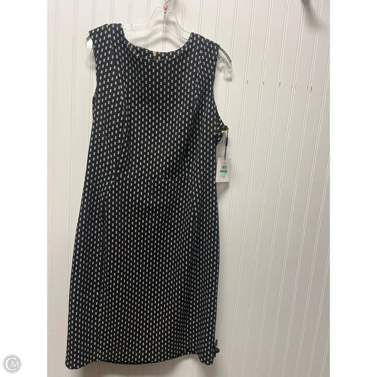 Dress Work By Calvin Klein In Black & White, Size: Xl