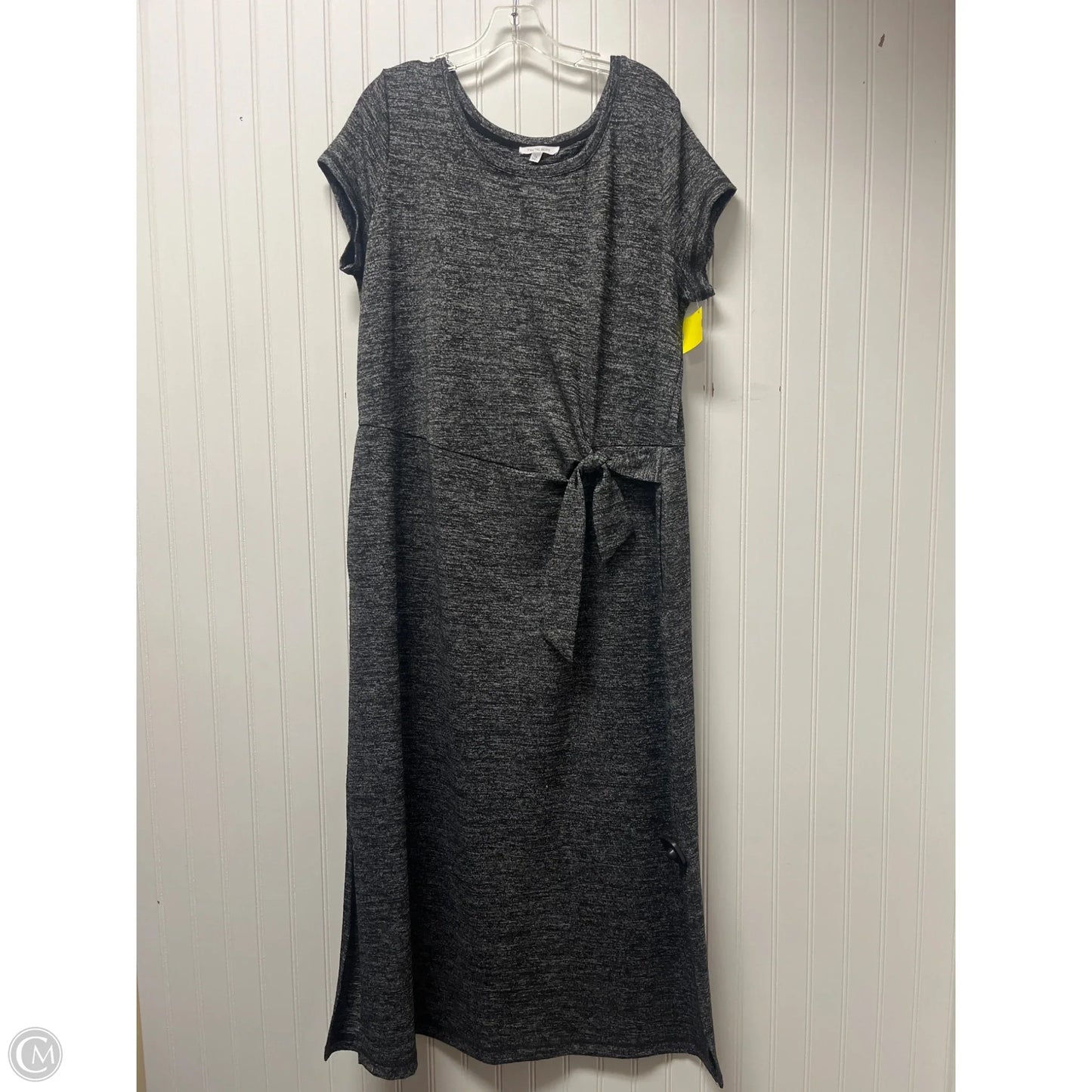 Dress Casual Maxi By Talbots In Grey, Size: 1x