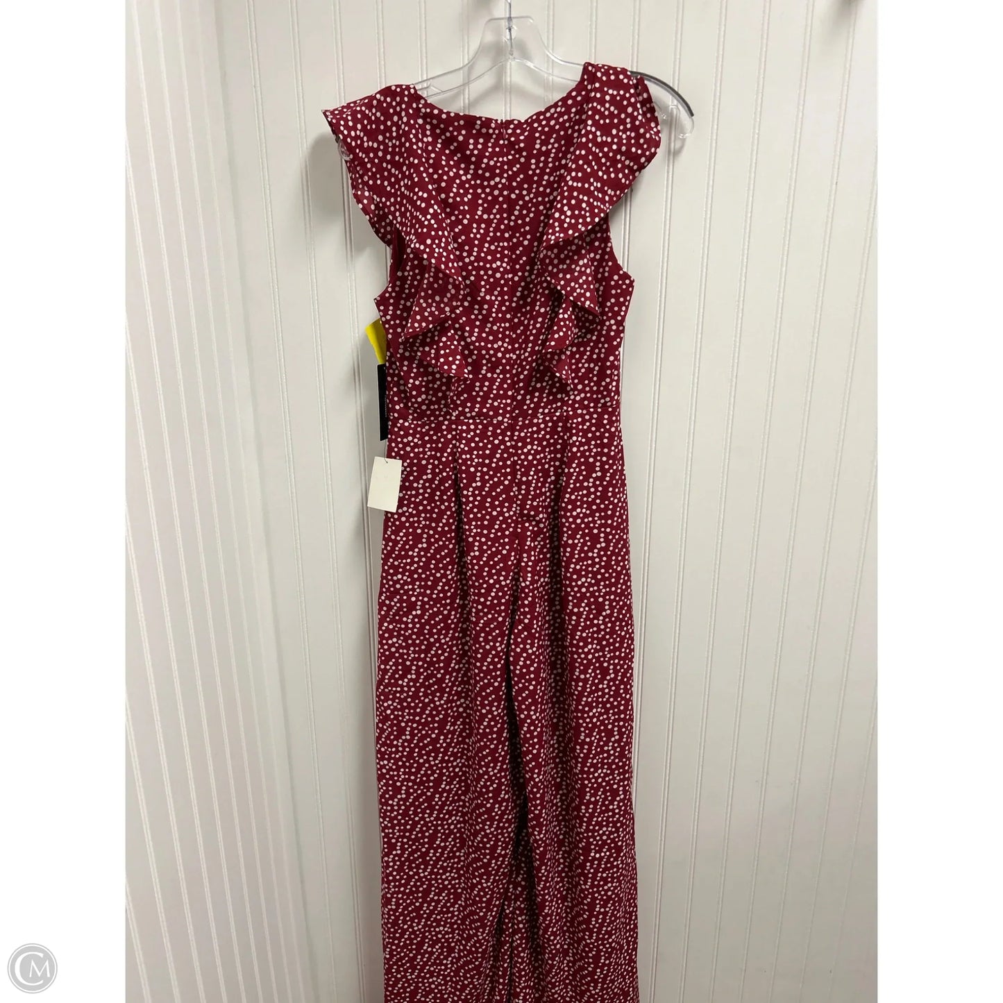 Jumpsuit By Lulus In Polkadot Pattern, Size: S