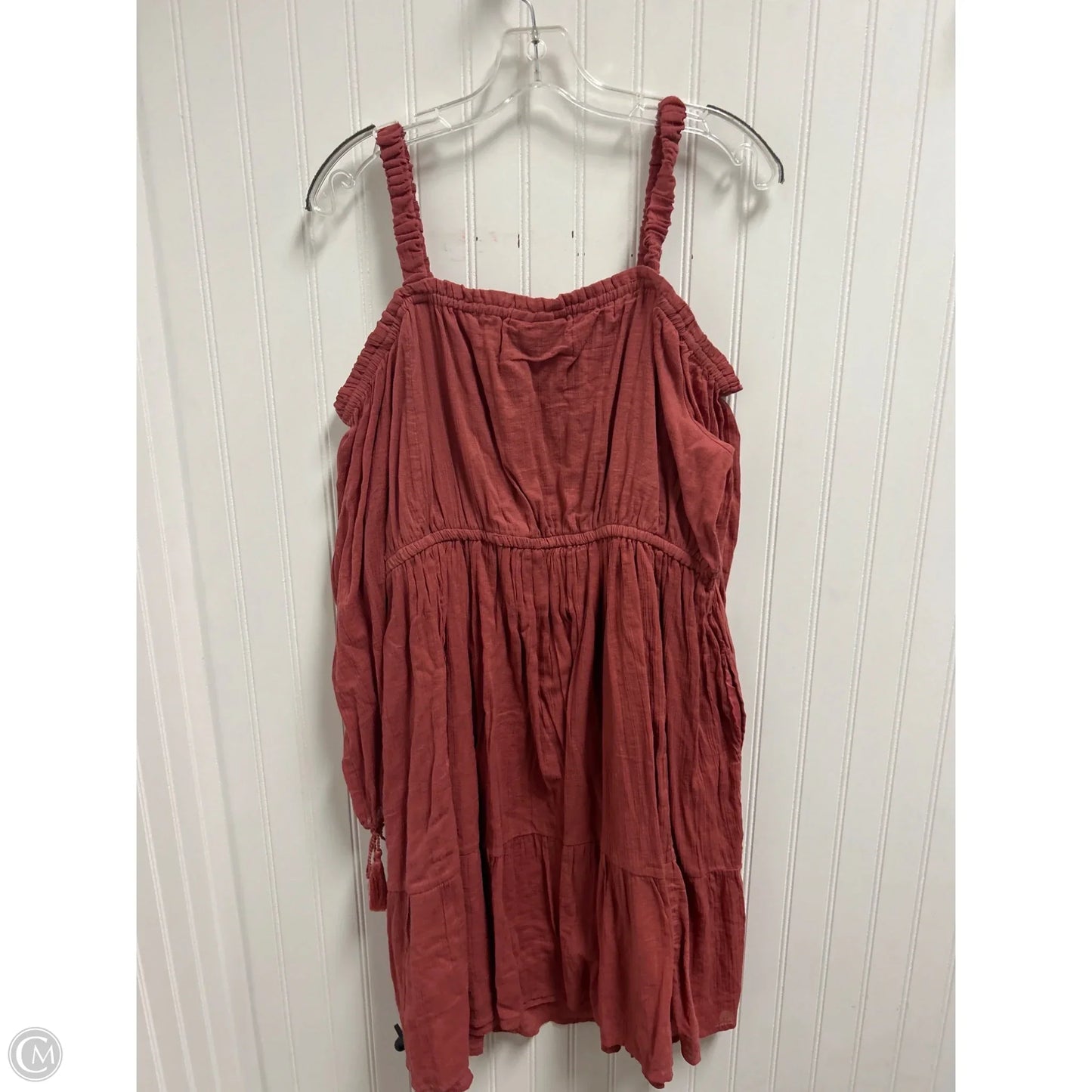 Dress Casual Short By Lane Bryant In Pink, Size: 1x