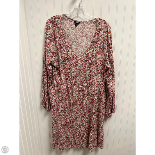 Dress Casual Short By Torrid In Floral Print, Size: 1x