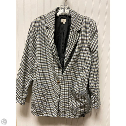 Blazer By A New Day In Blue & White, Size: L
