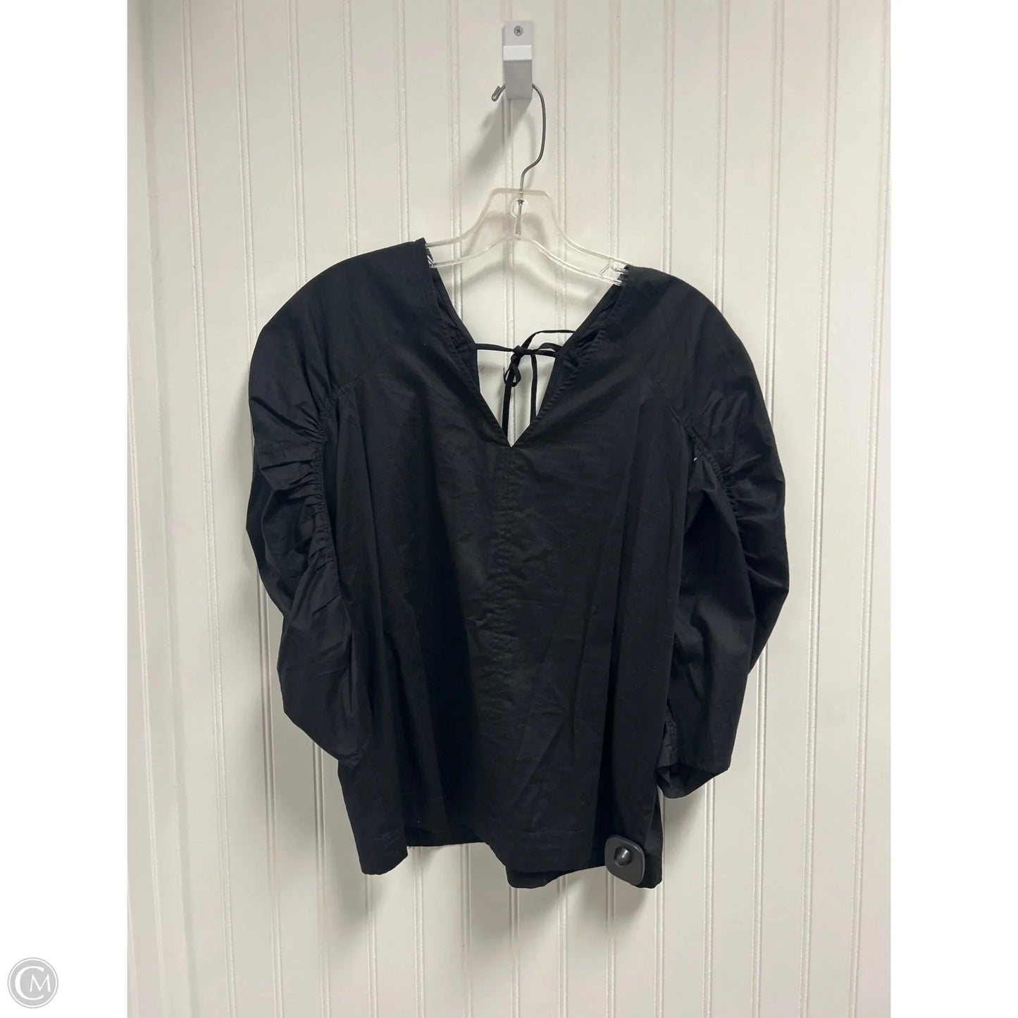 Top Long Sleeve By Loft In Black, Size: S