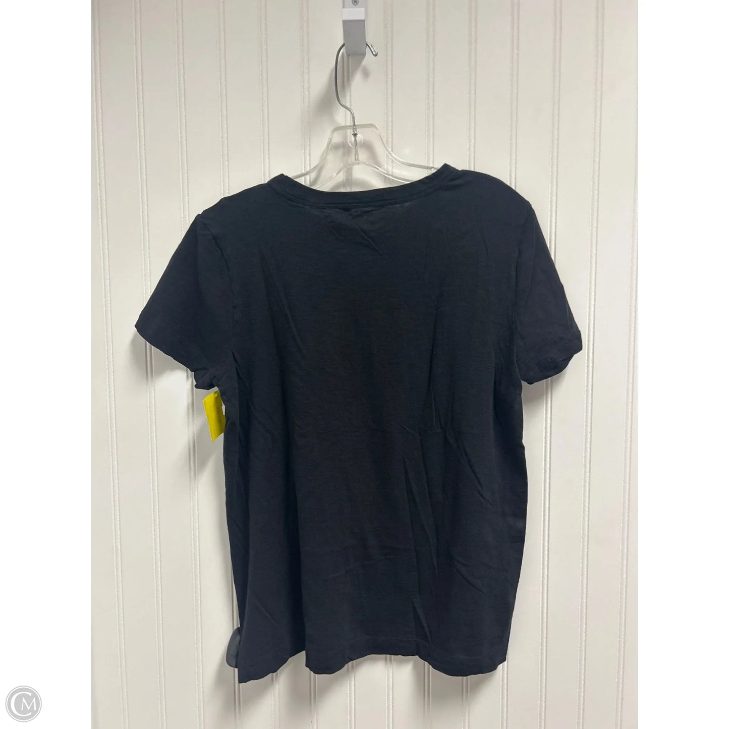 Top Short Sleeve Basic By Loft In Black, Size: M