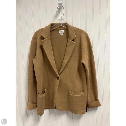 Sweater Cardigan By J. Crew In Tan, Size: M