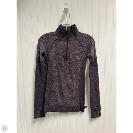 Athletic Sweatshirt Collar By Lululemon In Purple, Size: S