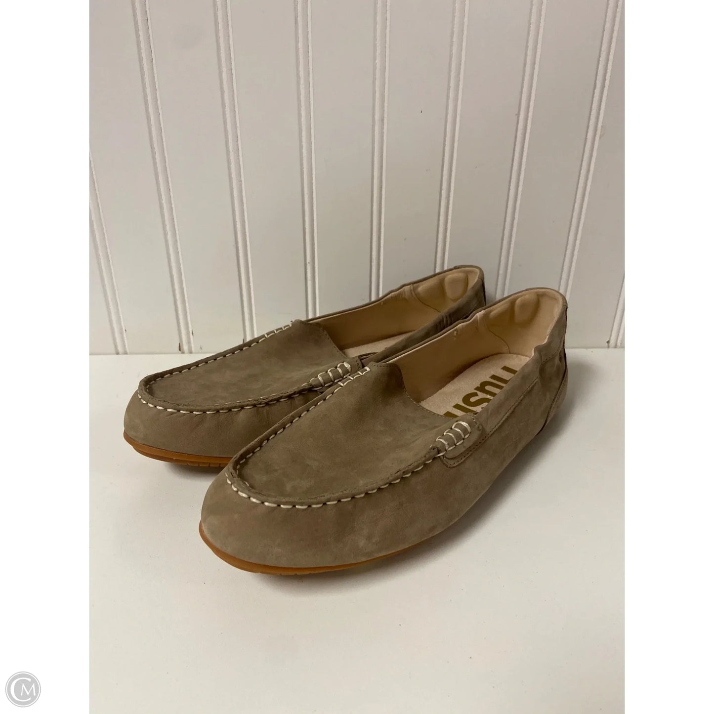 Shoes Flats By Hush Puppies In Taupe, Size: 9